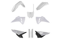 Polisport White with Forks Plastic Kit for Honda: CRF250R (2025-2026), CRF250RWE (2025-2026), CRF450R (2025-2026), CRF450RWE (2025-2026)