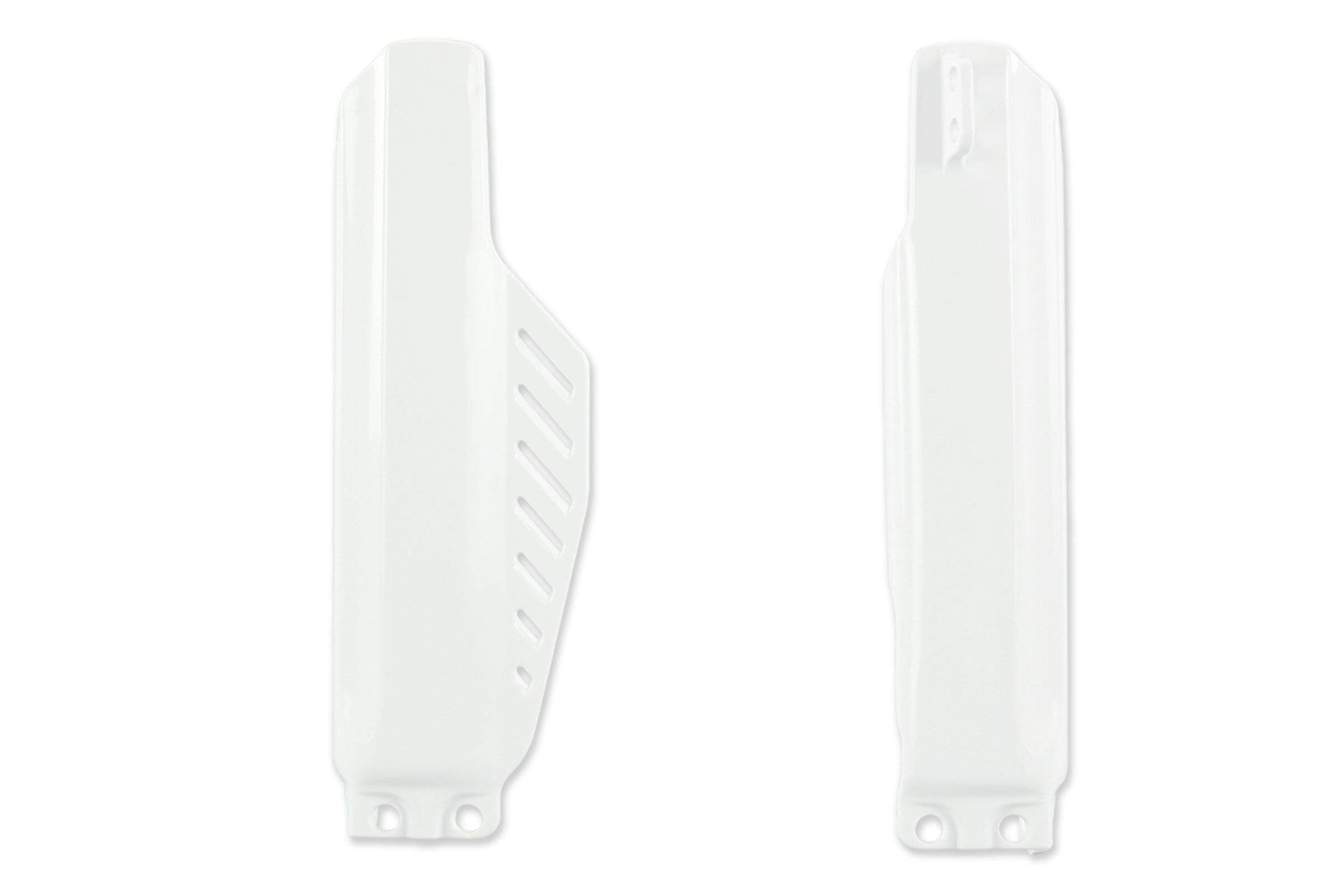 Polisport White Lower Fork Guards 0325 CR85, CRF150