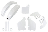 UFO White w/ Forks Plastic Kit for Suzuki: RM125 (1989-1991)
