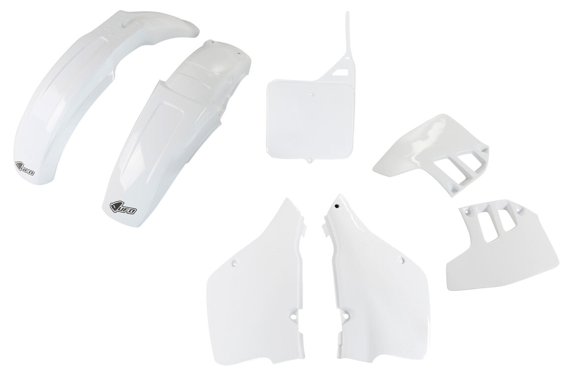 UFO White Plastic Kit for Suzuki: RM125 (1992)