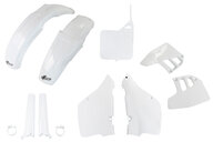 UFO White w/ Forks Plastic Kit for Suzuki: RM125 (1992)