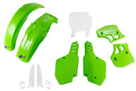 UFO OEM Color with Forks Plastic Kit for Kawasaki: KX500 (1993-1995)
