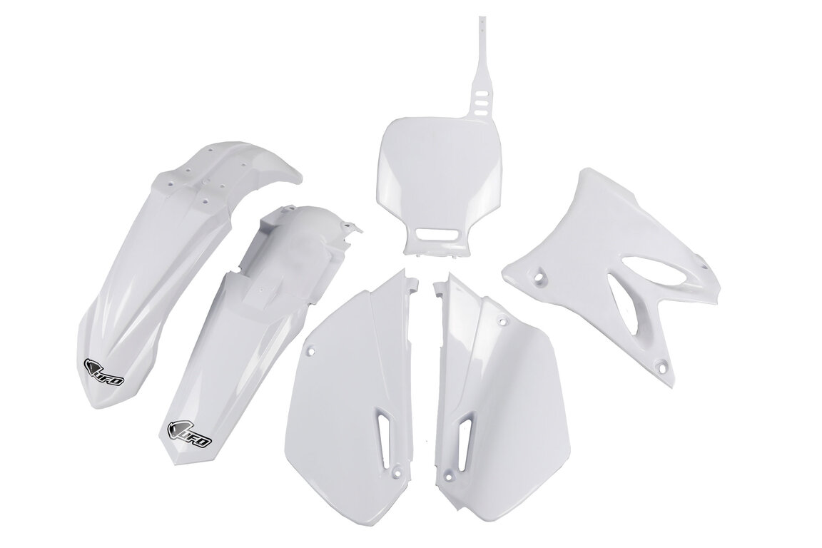 UFO White Restyled Fenders Plastic Kit for Yamaha: YZ85 (2002-2014)