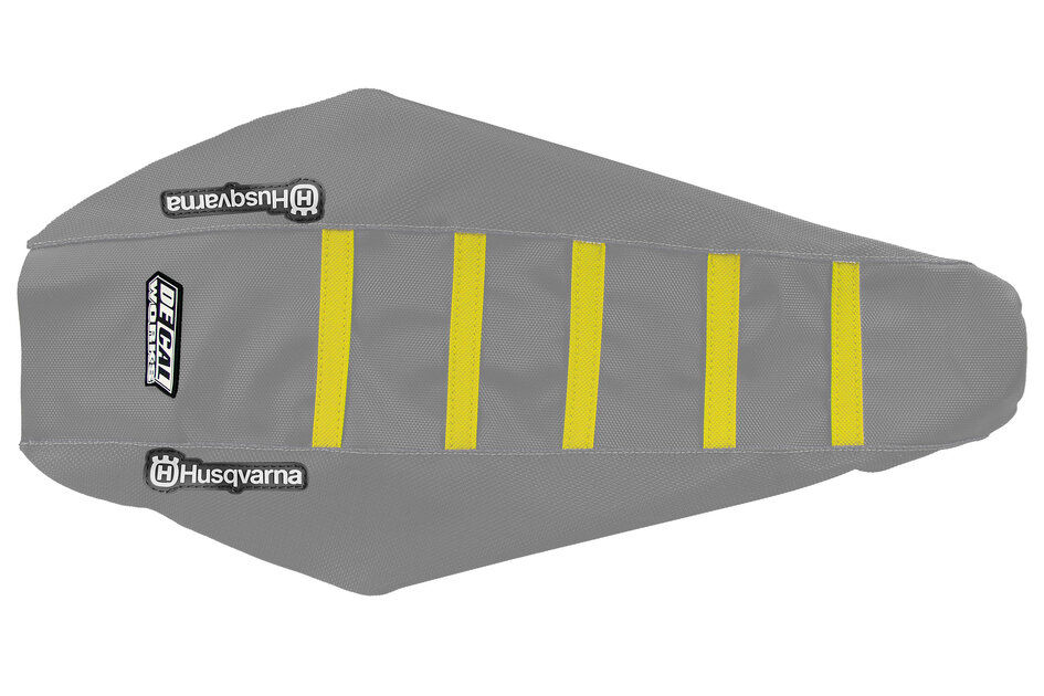 Grey, Yellow Gripper Seat Cover 22-27 FE,FX,TC,TE