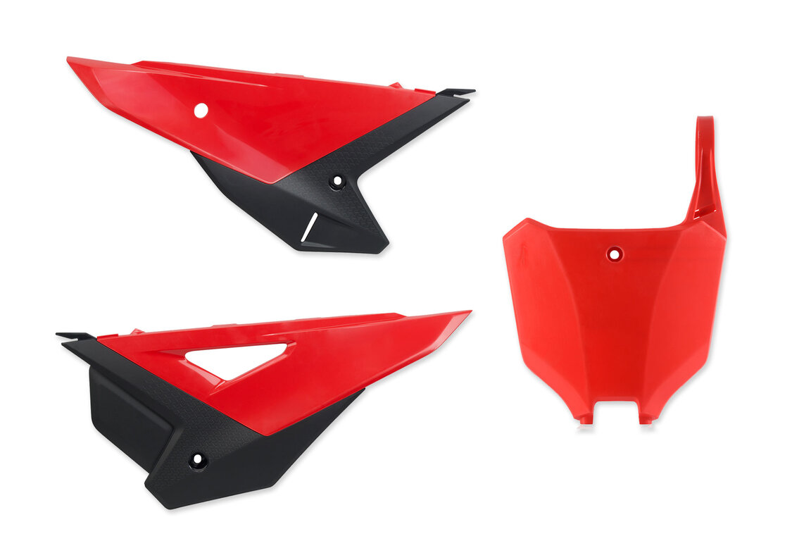 Mix & Match Number Plate Plastic Kit for 25-27 Honda CRF250, CRF450, HRC Works Edition