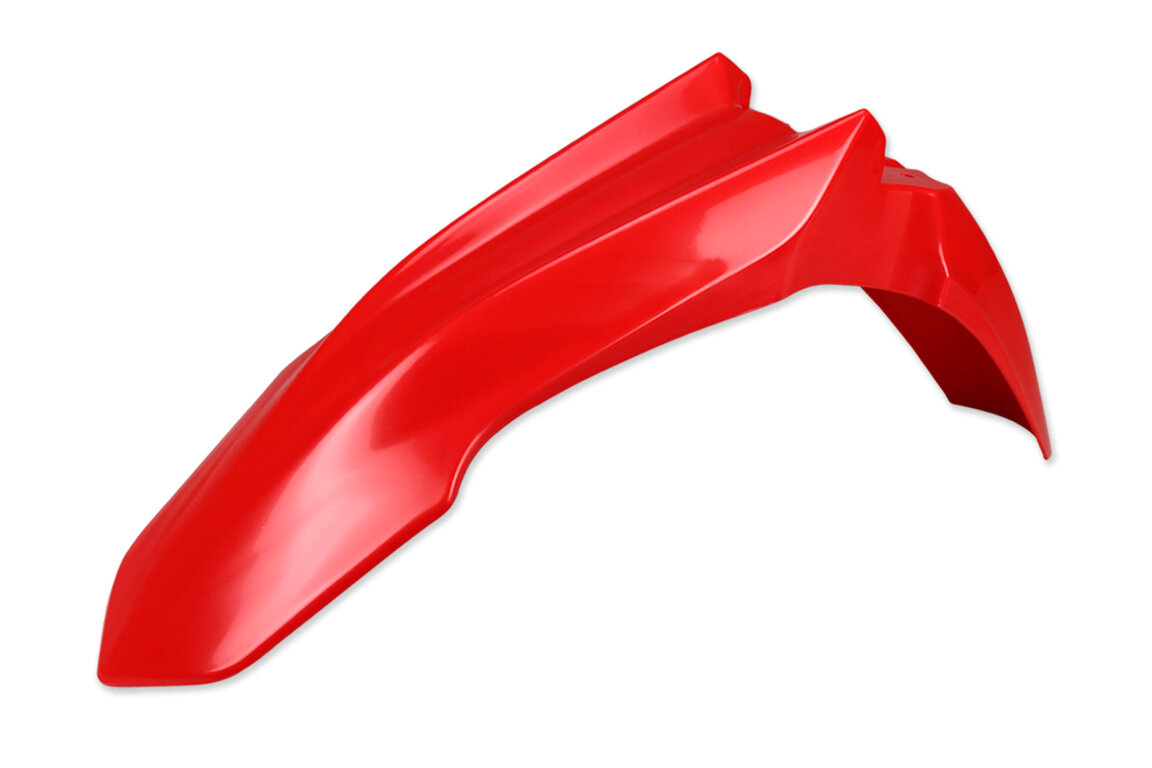 Polisport Red Front Fender for Honda: CRF250R (2014-2017), CRF450R (2013-2016)