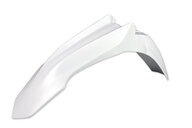 Polisport White Front Fender for Honda: CRF250R (2014-2017), CRF450R (2013-2016)