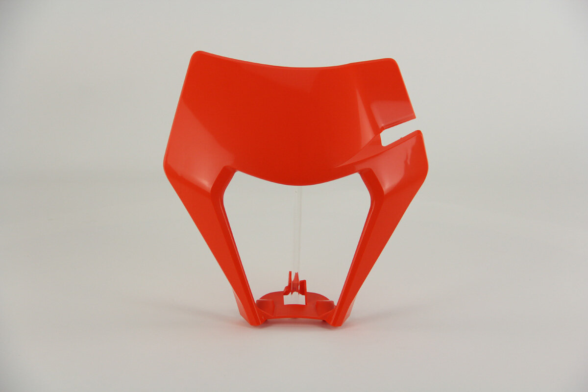 Polisport Flo Yellow Headlight Mask for 20-23 EXC, EXCF, XCF, XCW