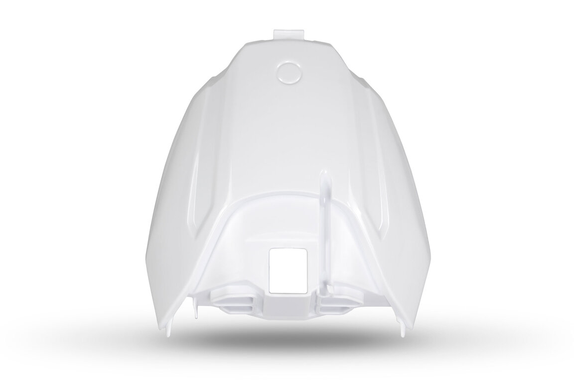 UFO White Airbox Covers for Yamaha: YZ250F (2024-2026), YZ250FX (2026), YZ450F (2023-2026), YZ450FX (2026)