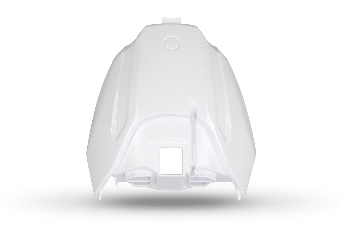 UFO White Airbox Covers for Yamaha: YZ250F (2024-2027), YZ250FX (2025-2027), YZ450F (2023-2027), YZ450FX (2024-2027)
