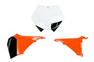 Mix & Match Number Plate Plastic Kit for 11-13 KTM EXC, EXCF, SX, XC, XCF, XCW