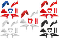 Plastic Kit for 25-27 Beta RR, 125 RR X-PRO, 200 RR X-PRO 2-Stroke, 250 RR X-PRO 2-Stroke, 300 RR X-PRO 2-Stroke, 350 RR X-PRO 4-Stroke, 390 RR X-PRO 4-Stroke, 430 RR X-PRO 4-Stroke, 480 RR X-PRO 4-Stroke