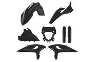 Polisport Black with Forks Plastic Kit for Beta: 125 RR Race Edition (2025-2026), 125 RR X-PRO (2025-2026), 200 RR Race Edition (2025-2026), 200 RR X-PRO 2-Stroke (2025-2026), 250 RR Race Edition (2025-2026), 250 RR X-PRO 2-Stroke (2025-2026), 300 RR Race Edition (2025-2026), 300 R...and more