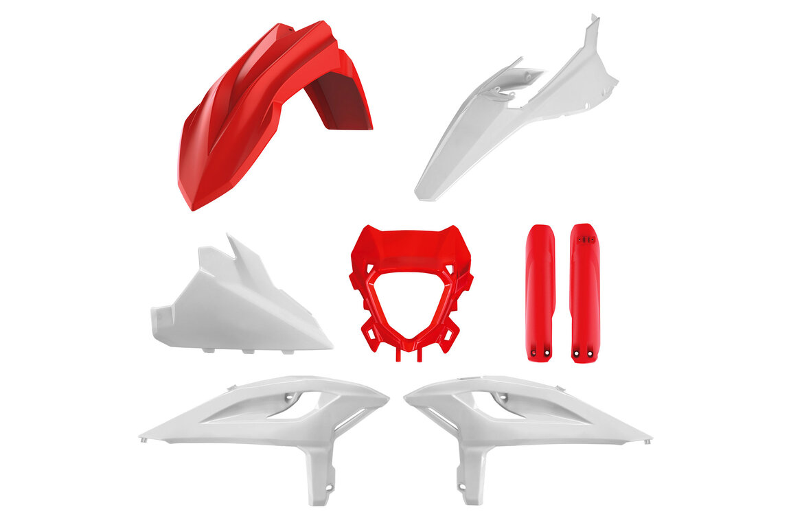 Polisport OEM 25 Color w/Forks Plastic Kit for Beta: 125 RR Race Edition (2025-2026), 125 RR X-PRO (2025-2026), 200 RR Race Edition (2025-2026), 200 RR X-PRO 2-Stroke (2025-2026), 250 RR Race Edition (2025-2026), 250 RR X-PRO 2-Stroke (2025-2026), 300 RR Race Edition (2025-2026), 300 R...and more