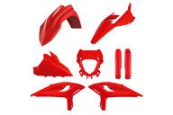 Polisport Red w/Forks Plastic Kit for Beta: 125 RR Race Edition (2025-2026), 125 RR X-PRO (2025-2026), 200 RR Race Edition (2025-2026), 200 RR X-PRO 2-Stroke (2025-2026), 250 RR Race Edition (2025-2026), 250 RR X-PRO 2-Stroke (2025-2026), 300 RR Race Edition (2025-2026), 300 R...and more