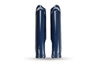 UFO Metallic Blue Lower Fork Guards for Yamaha: YZ250F (2024-2026), YZ250FX (2025-2026), YZ450F (2023-2026), YZ450FX (2024-2026)