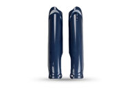 UFO Metallic Blue Lower Fork Guards for Yamaha: YZ250F (2024-2027), YZ250FX (2025-2027), YZ450F (2023-2027), YZ450FX (2024-2027)