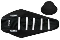 DeCal Works Black Black White with Yamaha logo