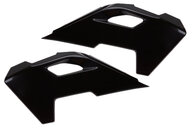 Polisport Black Radiator Shroud Set for Husqvarna: FC250 (2023-2024), FC250 Rockstar Edition (2022-2023), FC350 (2023-2024), FC350 Heritage (2023), FC450 (2023-2024), FC450 Rockstar Edition (2022-2023), FE350s (2024-2025), FE350w (2024), FE450 (2024-2025), FE501s (2024-2025), FE...and more