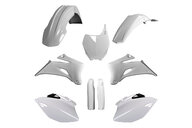 Polisport White w/ Forks Plastic Kit for Yamaha: YZ250F (2006-2009), YZ450F (2006-2009)
