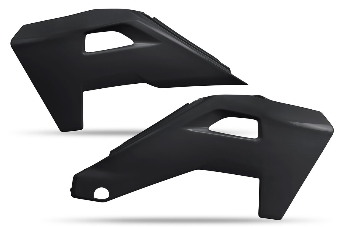 UFO Black Radiator Shroud Set for 