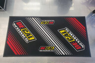 DeCal Works DeCal Works Factory Premium Carpet Bike Mats for 