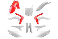 Polisport OEM Color w/ Forks Plastic Kit for Honda: CRF250R (2014-2017), CRF450R (2013-2016)