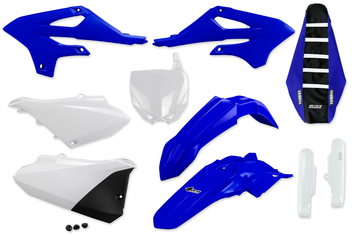 Mix & Match Plastic Kit With Lower Forks & Seat Cover for 22-26 Yamaha YZ85