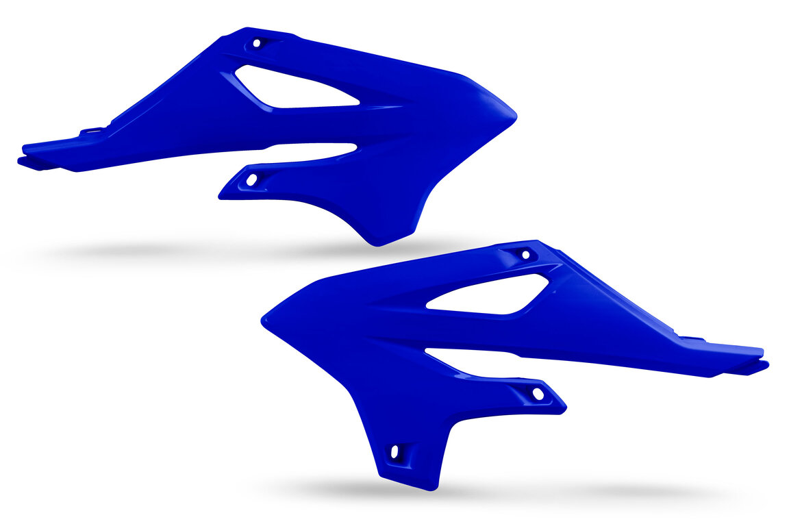UFO Blue Radiator Shroud Set for Yamaha: YZ85 (2022-2026), YZ85 LW (2022-2026)