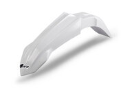 UFO White Front Fender for Yamaha: YZ85 (2022-2027), YZ85 LW (2022-2027)