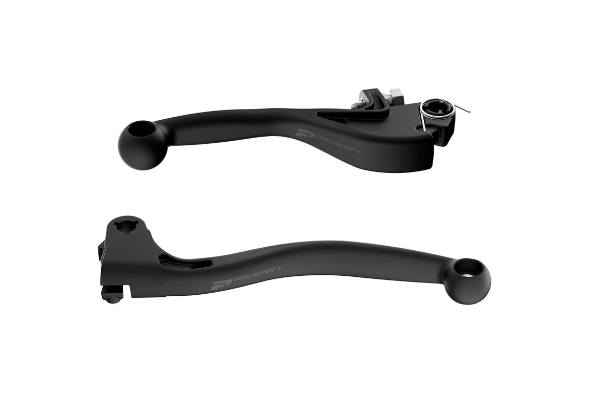 Polisport Black APT Unbreakable Levers for Yamaha