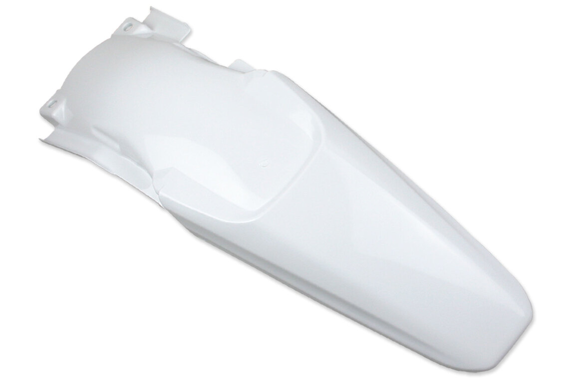 Polisport White Rear Fender for Honda: CRF150R (2007-2026), CRF150R Expert (2007-2026)