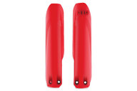 Polisport Red Lower Fork Guards for Beta: 125 RR (2019-2024), 125 RR Race Edition (2019-2027), 125 RR X-PRO (2025-2026), 200 RR (2019-2024), 200 RR Race Edition (2021-2027), 200 RR X-PRO 2-Stroke (2025-2026), 250 RR (2019-2024), 250 RR Race Edition (2019-2027), 250 RR X-PRO ...and more