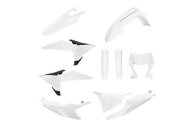 Polisport White with Forks Plastic Kit for KTM: EXC350F (2026), EXC500F (2026-2027), XCF450W (2026-2027), XCW150 (2026-2027), XCW250 (2026-2027), XCW300 (2026-2027), XCW300 Hard Enduro (2026)