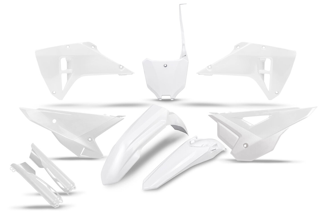 UFO White Plastic Kit for Honda: CRF250RX (2025-2026), CRF450RX (2025-2026)