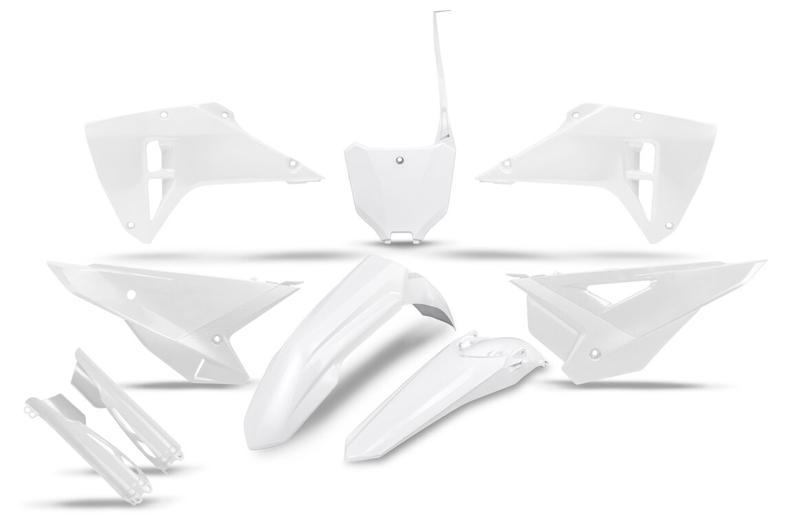 UFO White Plastic Kit for Honda: CRF250RX (2025-2027), CRF450RX (2025-2026)