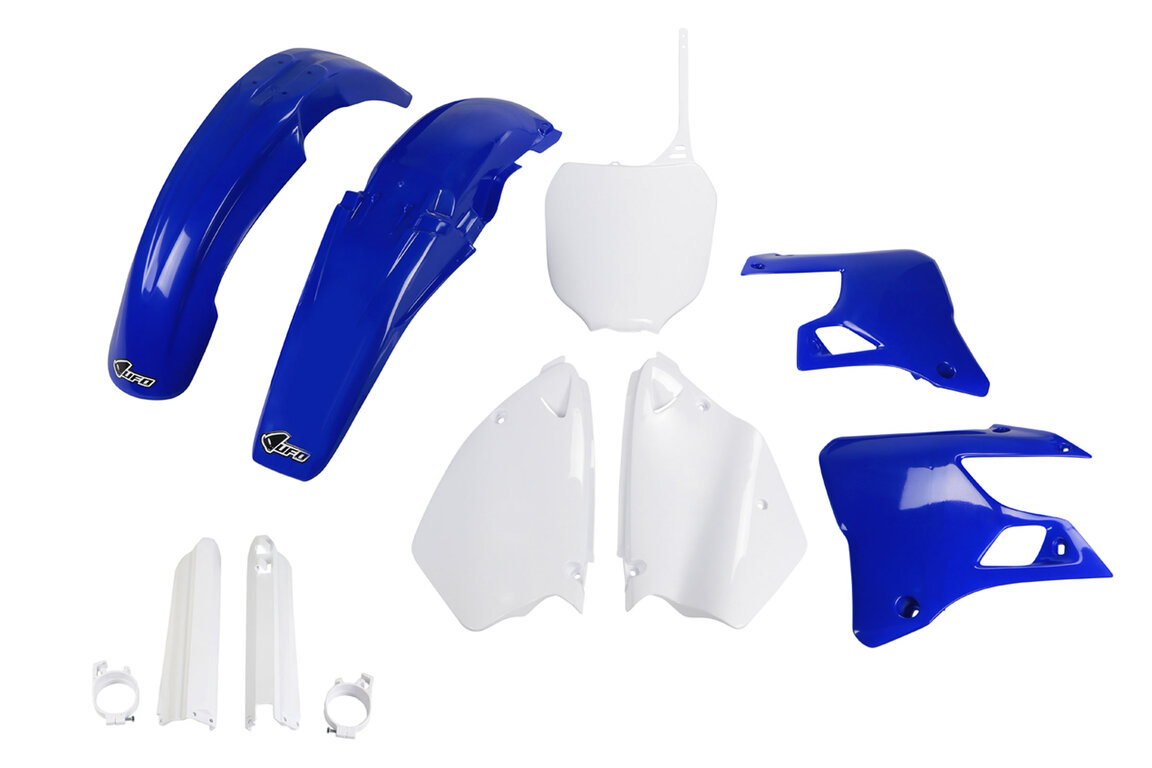 UFO OEM Color with Forks Plastic Kit for Yamaha: YZ125 (2000-2001), YZ250 (2000-2001)