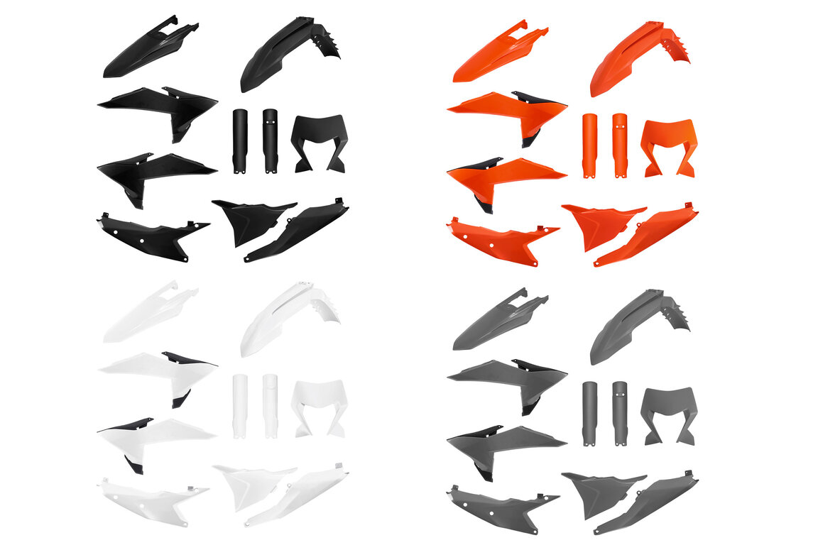 Plastic Kit for 26-27 KTM EXCF, XCF, XCW