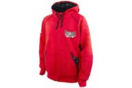 DeCal Works X Large Red Zipper Hoodie Sweatshirt