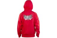 DeCal Works Small Red Zipper Hoodie Sweatshirt