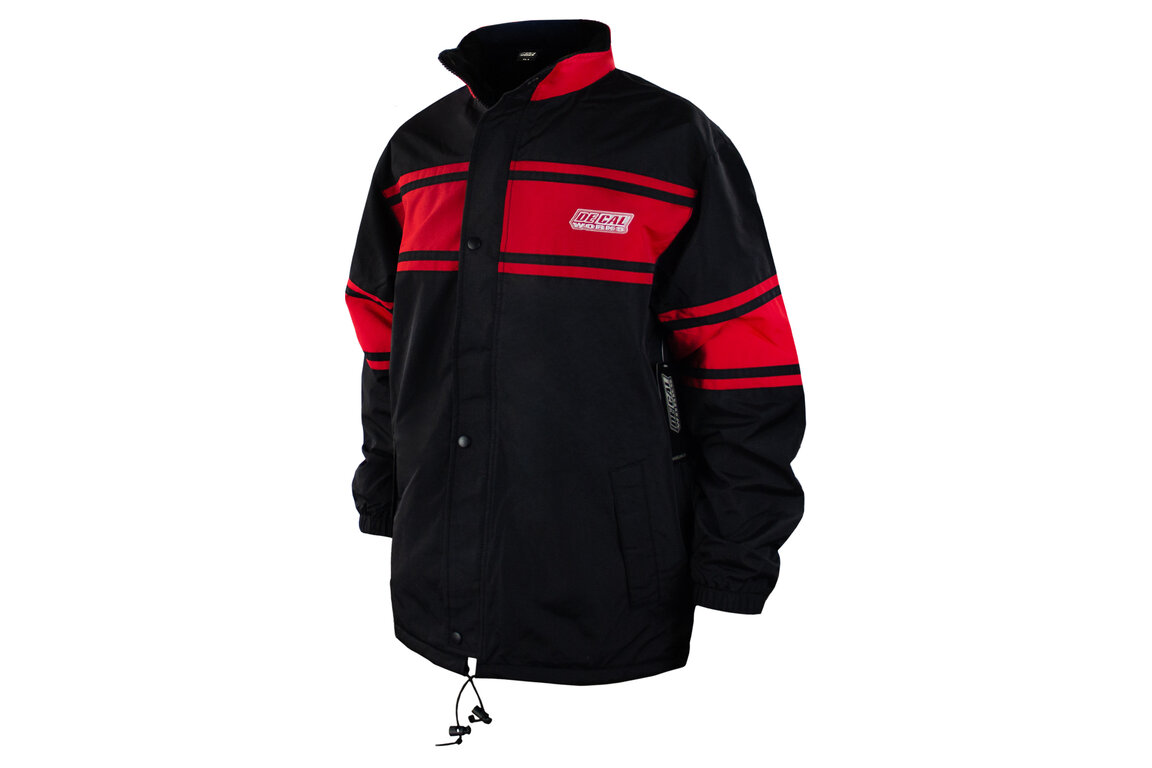DeCal Works XX Large Red Stadium Jacket w/Red Logo