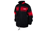 DeCal Works X Large Red Stadium Jacket w/Red Logo