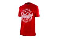 DeCal Works Medium Original Red T-Shirt with White Logo