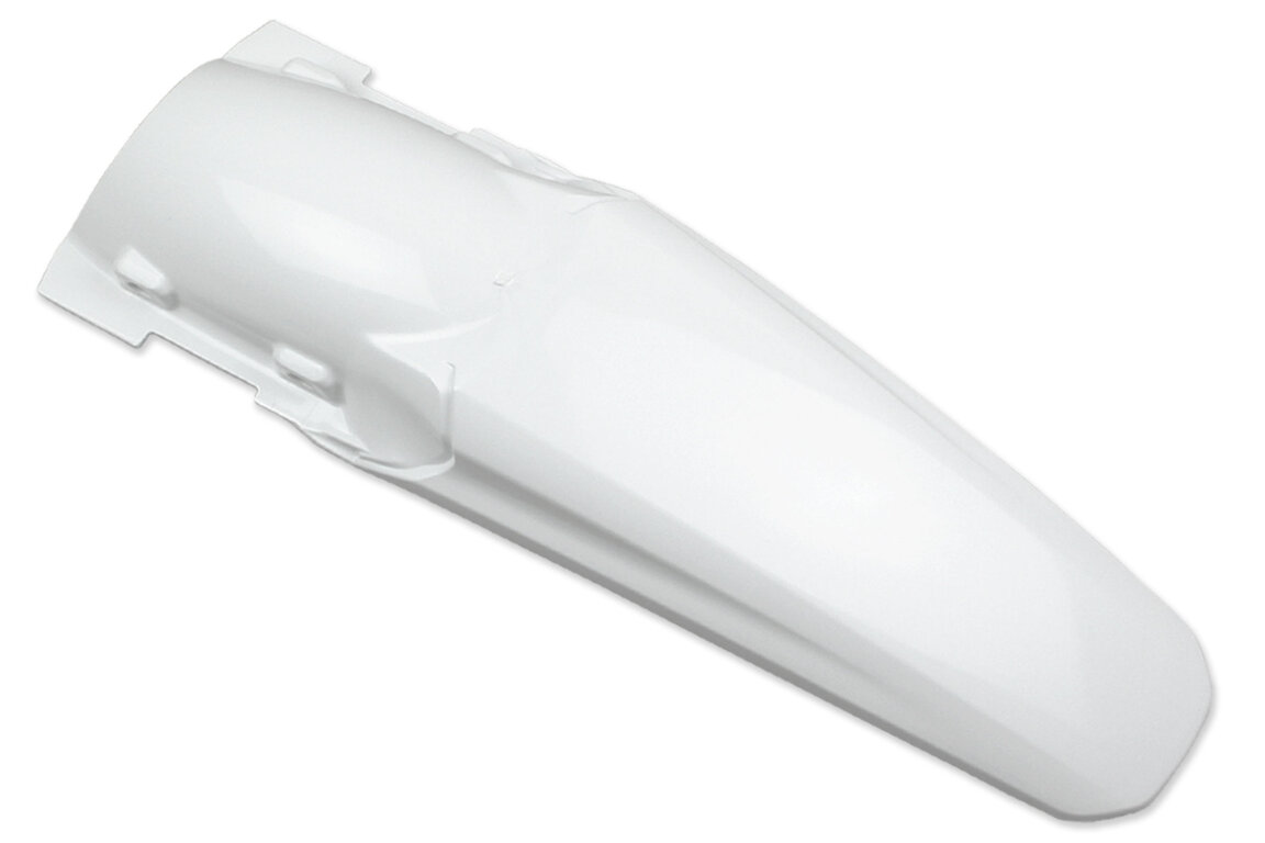 Polisport White Rear Fender for Honda: CRF250R (2008-2009)
