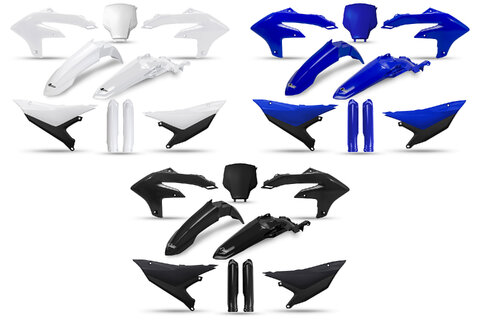 Yamaha YZ250F White/Blue 232 Ready Made Rad Graphics Kit