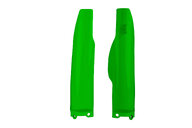Polisport Green Lower Fork Guards for Kawasaki: KX125 (2004-2007), KX250 (2004-2007), KX250F (2004-2005), Suzuki: RMZ250 (2004-2006)