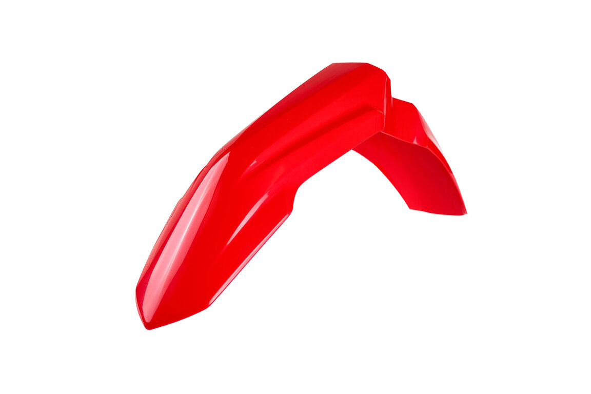 Polisport Red Restyled Front Fender for Honda: CR125R (2000-2007), CR250R (2000-2007)