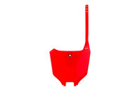 Polisport Red Restyled Front Number Plate for Honda: CR125R (2002-2007), CR250R (2002-2007)