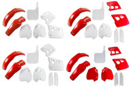 CR125, CR250 Replacement Plastic Kit fits 90-92 Honda CR125, CR250 dirt bikes