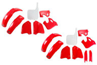 CR125, CR250 Replacement Plastic Kit fits 92-94 Honda CR125, CR250 dirt bikes